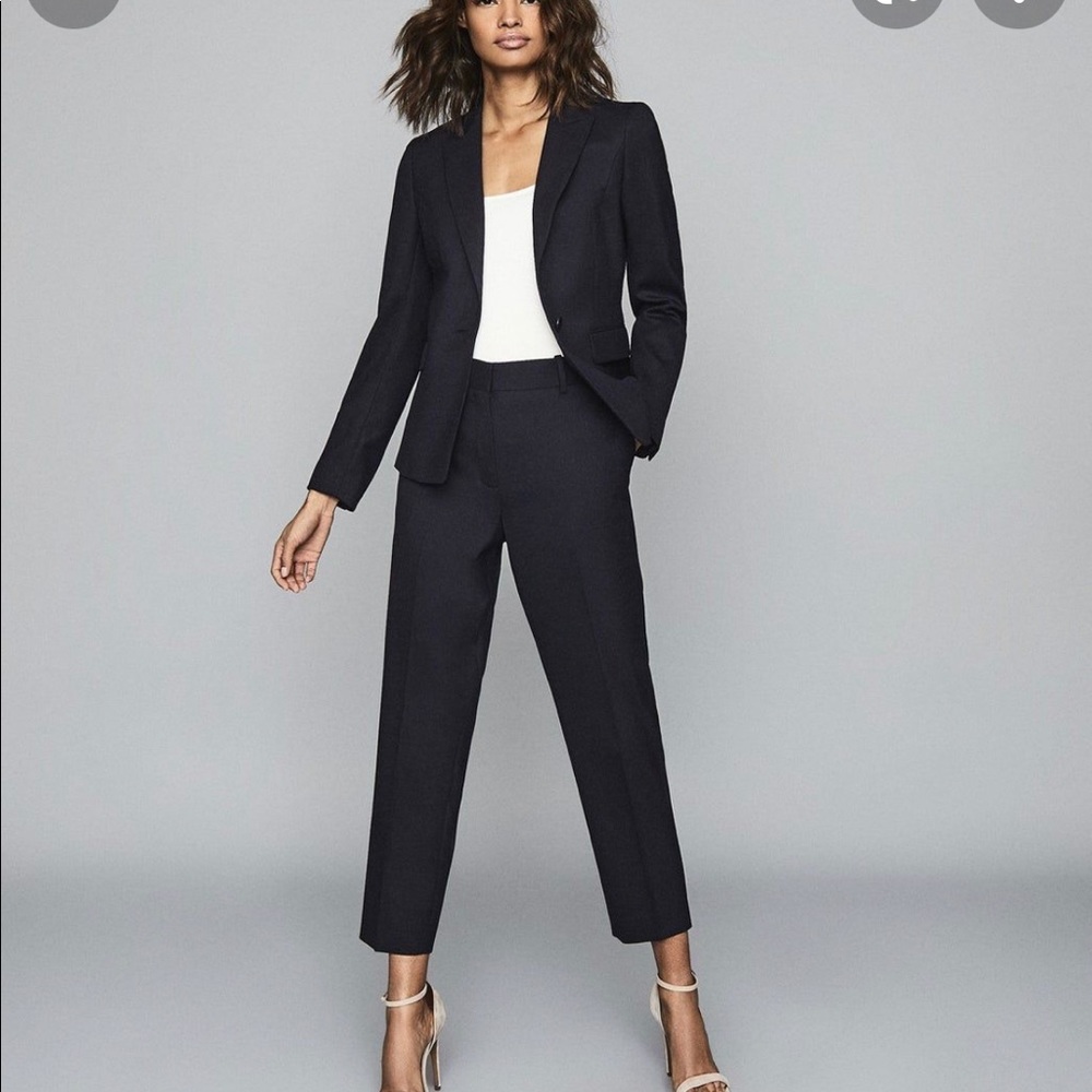 Ladies REISS hartley cropped jackets.